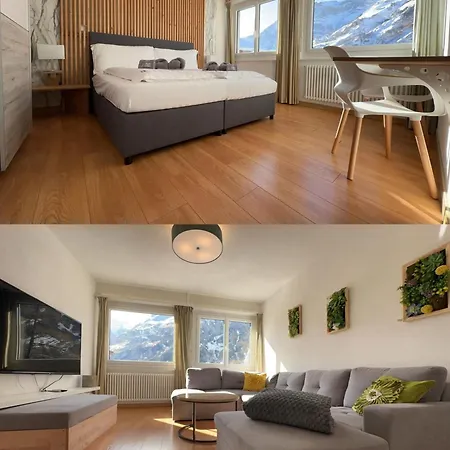 Apartamento Center, Sauna, View - Haus Linaria Leukerbad