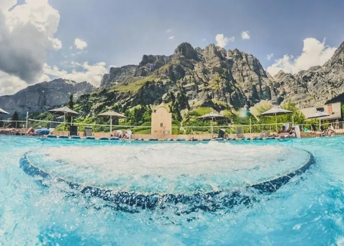 Center, Sauna, View - Haus Linaria Leukerbad
