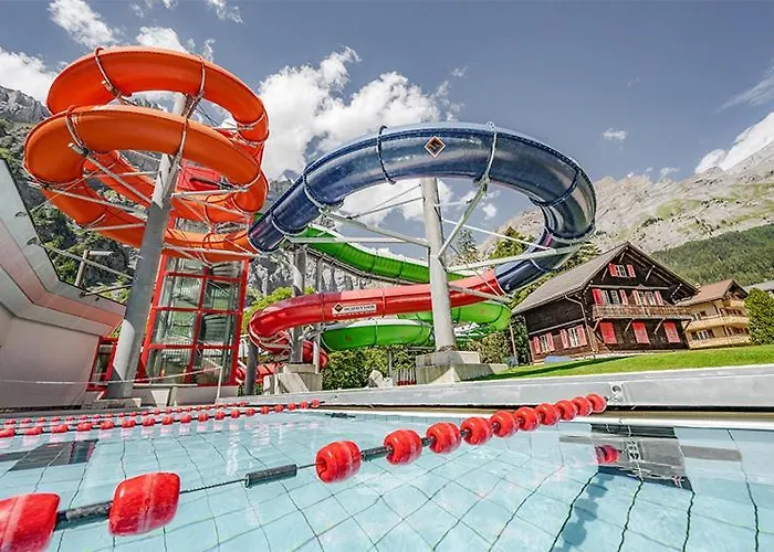 Center, Sauna, View - Haus Linaria Leukerbad