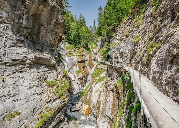 Center, Sauna, View - Haus Linaria Daire Leukerbad